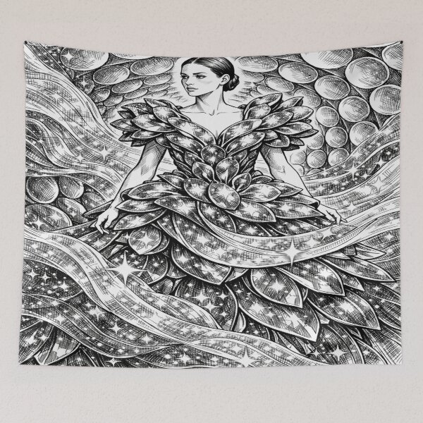 Item preview, Celestial Bloom The Dress of Infinite Light designed and sold by Ecosetereos.