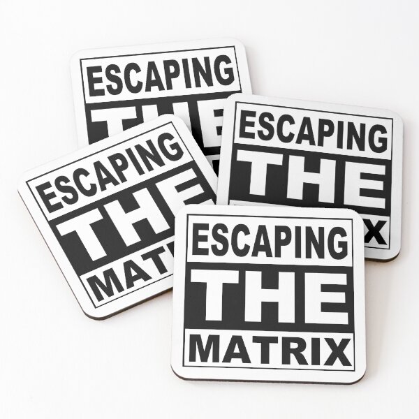 Item preview, Escaping The Matrix; Rat Race; designed and sold by StickerApe.