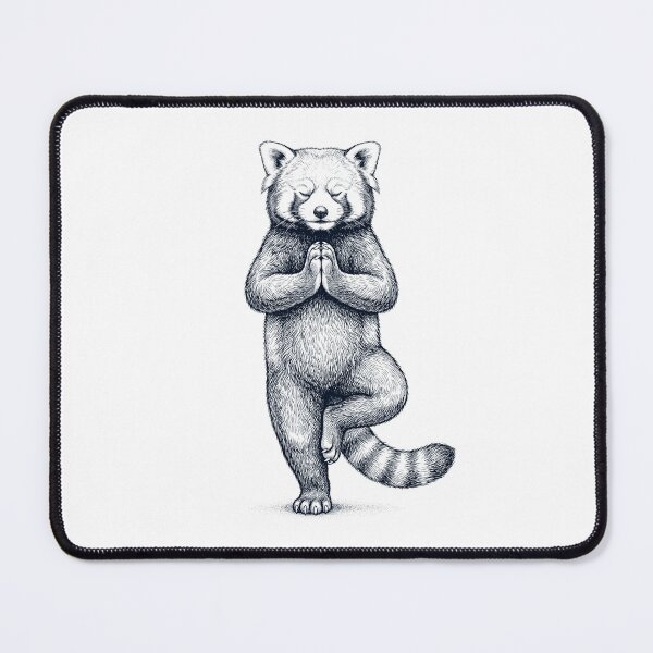 Item preview, Vintage Red Panda Yoga Tree Pose Animal Lover designed and sold by TerryConnells.
