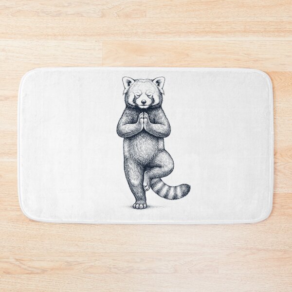 Item preview, Vintage Red Panda Yoga Tree Pose Animal Lover designed and sold by TerryConnells.