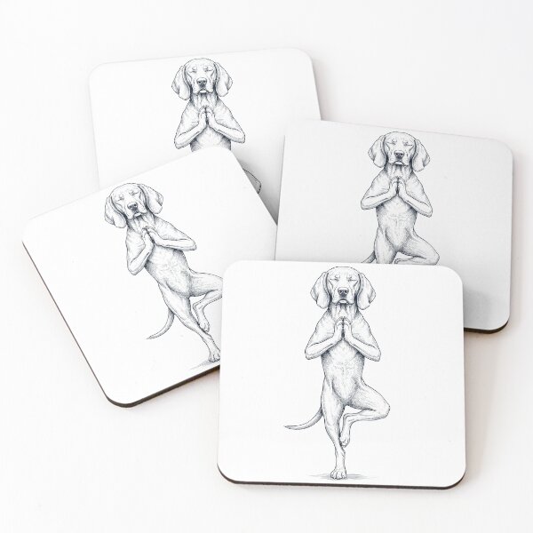 Item preview, Vintage Redbone Coonhound Yoga Tree Pose Dog Mom Lover designed and sold by TerryConnells.