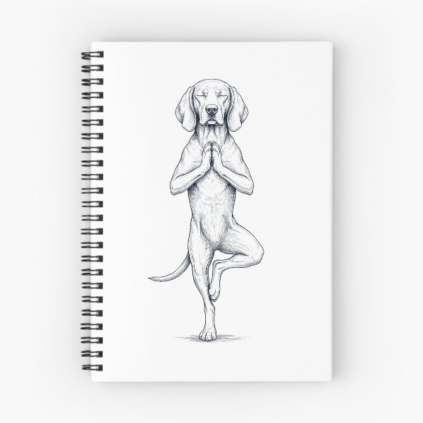 Item preview, Vintage Redbone Coonhound Yoga Tree Pose Dog Mom Lover designed and sold by TerryConnells.