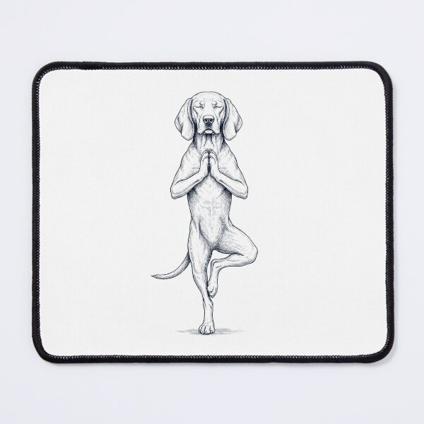Item preview, Vintage Redbone Coonhound Yoga Tree Pose Dog Mom Lover designed and sold by TerryConnells.
