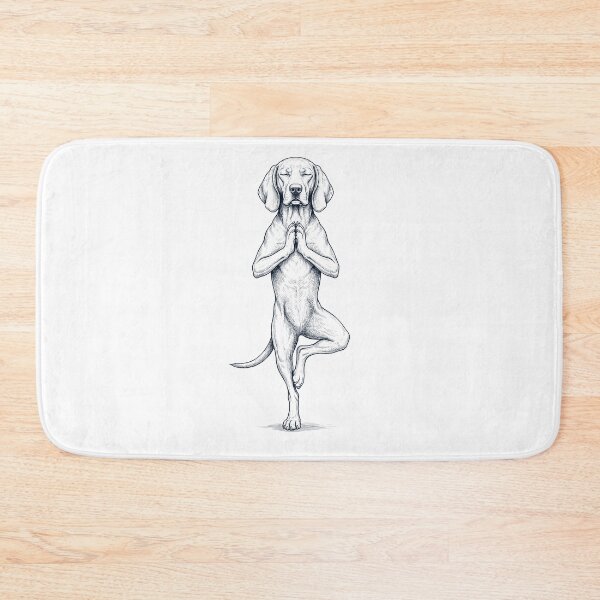 Item preview, Vintage Redbone Coonhound Yoga Tree Pose Dog Mom Lover designed and sold by TerryConnells.
