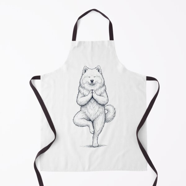 Item preview, Vintage Samoyed Yoga Tree Pose Dog Mom Lover designed and sold by TerryConnells.