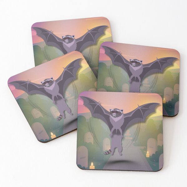 Item preview, Nightwatch — The Raccoon Bat of the In-Between designed and sold by EnchantedLayers.