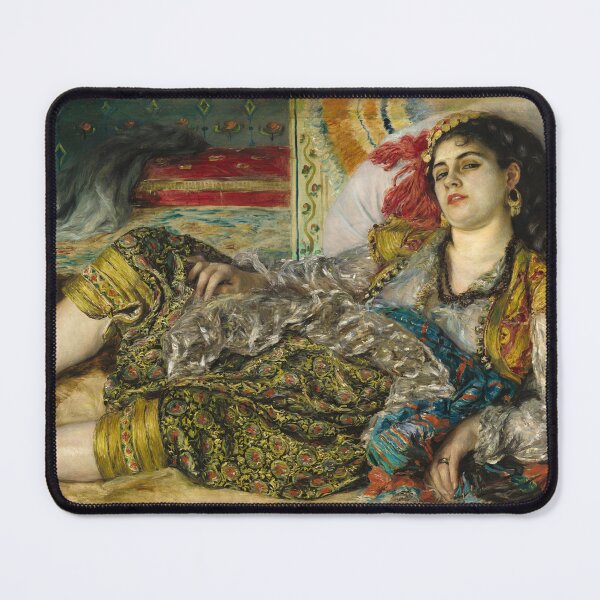 Item preview, Odalisque by Pierre-Auguste Renoir | Orientalist Impressionist Fine Art Poster designed and sold by artofuniverse.