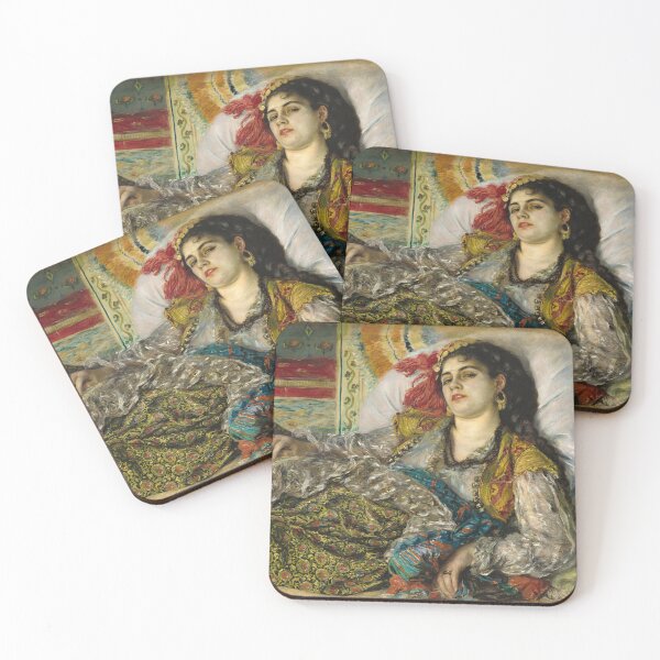 Item preview, Odalisque by Pierre-Auguste Renoir | Orientalist Impressionist Fine Art Poster designed and sold by artofuniverse.
