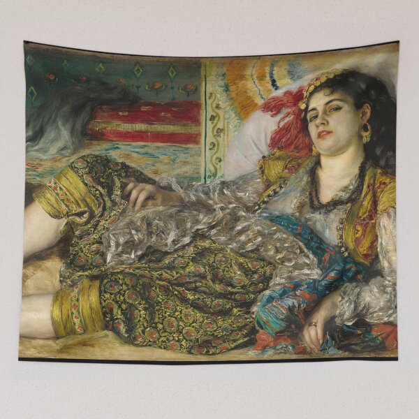 Item preview, Odalisque by Pierre-Auguste Renoir | Orientalist Impressionist Fine Art Poster designed and sold by artofuniverse.