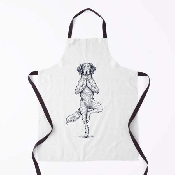 Item preview, Vintage Small Munsterlander Pointer Yoga Tree Pose Dog Mom Lover designed and sold by TerryConnells.