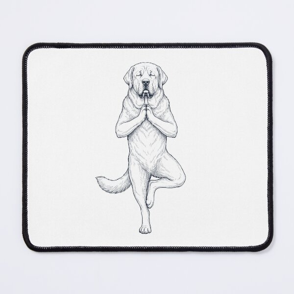 Item preview, Vintage Spanish Mastiff Yoga Tree Pose Dog Mom Lover designed and sold by TerryConnells.
