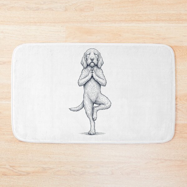 Item preview, Vintage Spinone Italiano Yoga Tree Pose Dog Mom Lover designed and sold by TerryConnells.