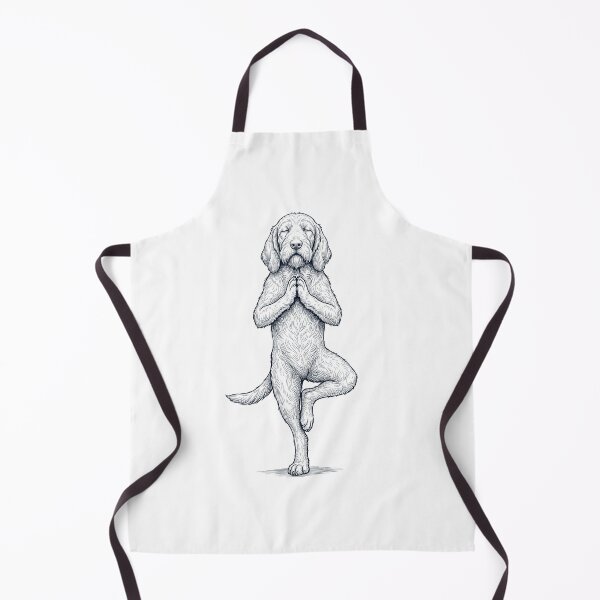 Item preview, Vintage Spinone Italiano Yoga Tree Pose Dog Mom Lover designed and sold by TerryConnells.