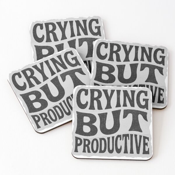 Item preview, Crying But Productive designed and sold by Stefrait-7.