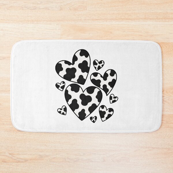 Item preview, Cow Print Hearts Cute Western Aesthetic Design designed and sold by NaphDesigns.