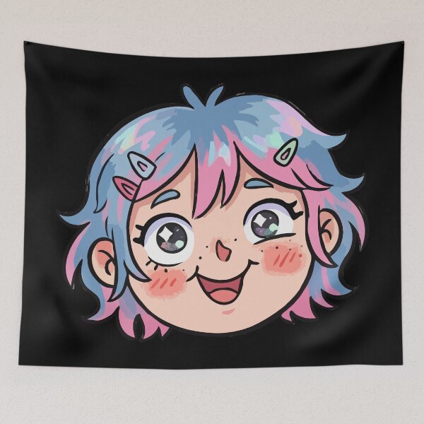 Item preview, Joyful Radiant Short-Haired Persona designed and sold by Emegan Print Art.