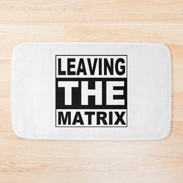 Item preview, Leaving The Matrix; Rat Race; designed and sold by StickerApe.