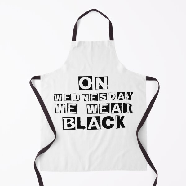 Item preview, Doodle Quote on wednesdays we wear black designed and sold by Izaa-aart.
