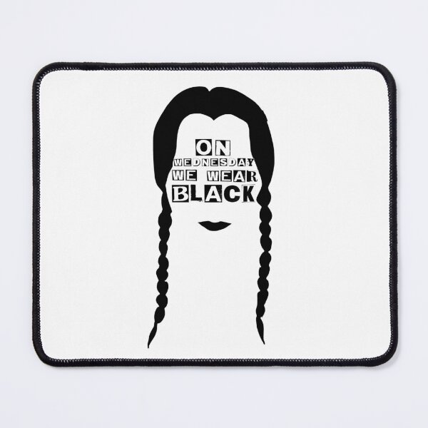 Item preview, Doodle on wednesdays we wear black designed and sold by Izaa-aart.