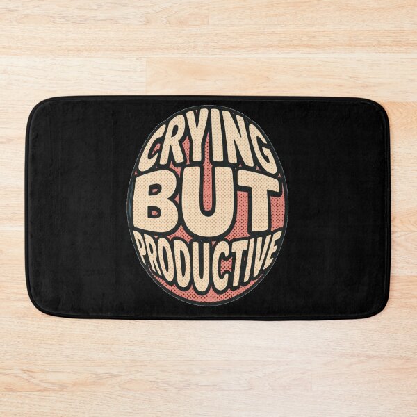 Item preview, Crying But Productive - oval designed and sold by Stefrait-7.