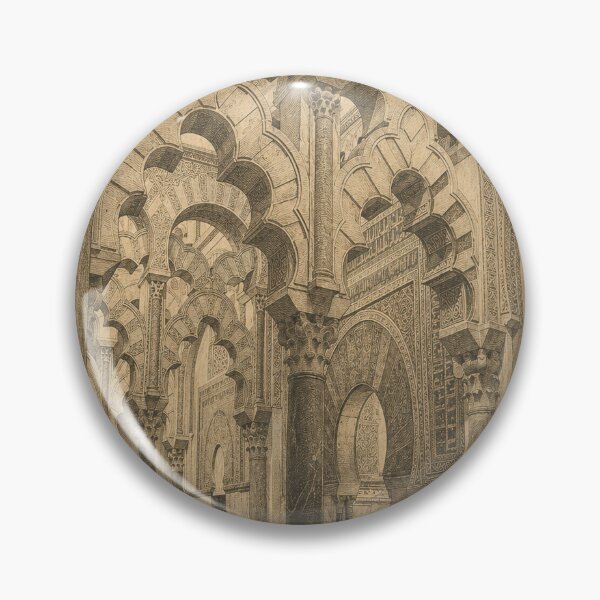Item preview, Córdoba Mezquita-Cathedral: Vintage Spanish Art Print designed and sold by Clavivs.