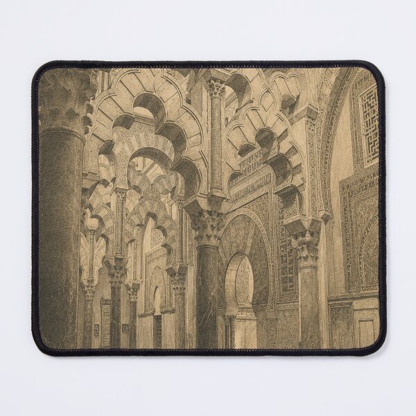 Item preview, Córdoba Mezquita-Cathedral: Vintage Spanish Art Print designed and sold by Clavivs.
