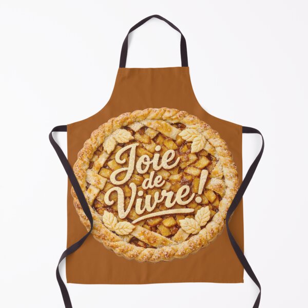 Item preview, Fruit tart on puff pastry, personalized with the French expression "Joie de vivre"! designed and sold by Alan-David.