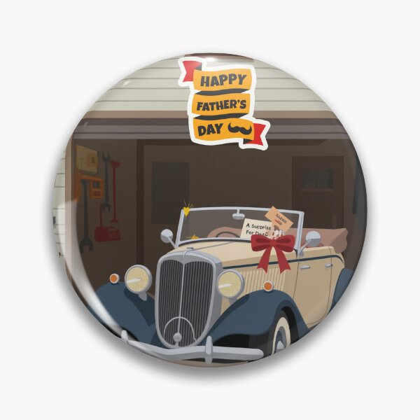 Item preview, Father's Day Garage Surprise designed and sold by unboxedbyJuls.