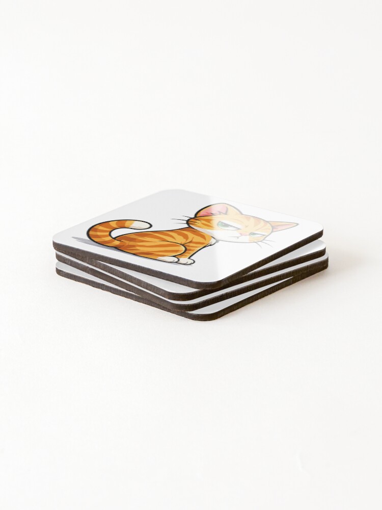 Thumbnail 4 of 5, Coasters (Set of 4), Danger. Try Me! designed and sold by RemakeDesignLab.