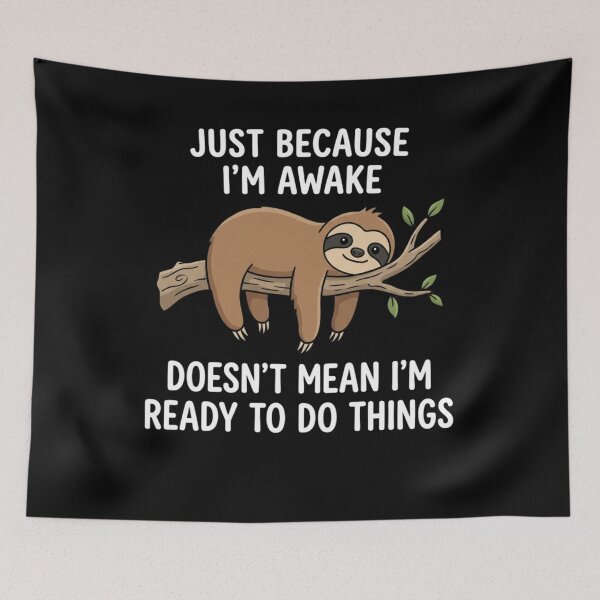 Item preview, Just Because I'm Awake  designed and sold by cope64.