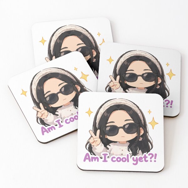 Item preview, Confidence Level: Cool Mode ON – Funny Kawaii Anime Illustration designed and sold by MarWachaN.