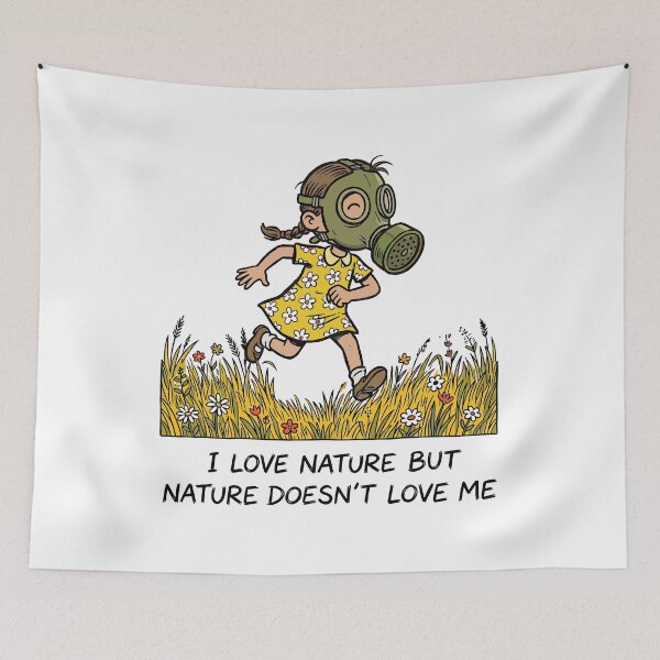 Item preview, Hay fever - I love nature but nature doesn't love me designed and sold by goatboyjr.