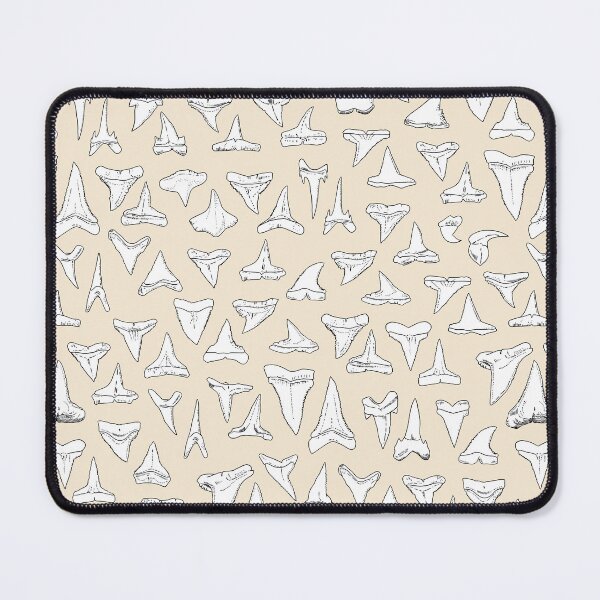 Item preview, SHARK TEETH names x30-beige designed and sold by BEATRIZ ABAITUA.