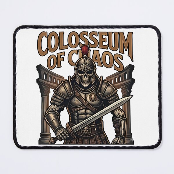 Item preview, Colosseum of Chaos - Undead Gladiator Skull Warrior designed and sold by Stavman Creative Designs.