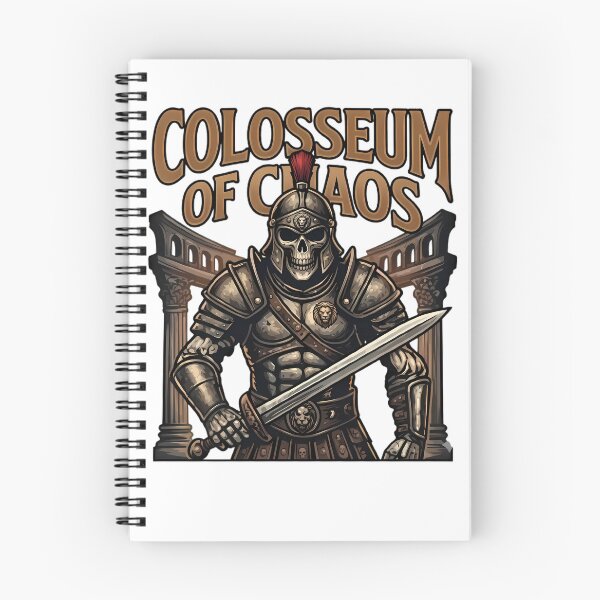 Item preview, Colosseum of Chaos - Undead Gladiator Skull Warrior designed and sold by Stavman Creative Designs.