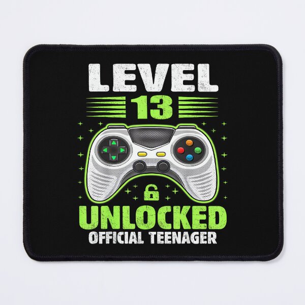 Item preview, Official Teenager 13th Birthday Level 13 Unlocked designed and sold by JanetteNWillis.