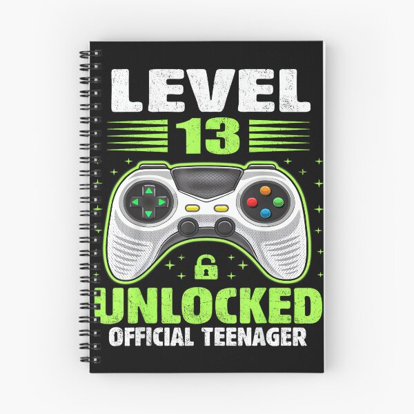 Item preview, Official Teenager 13th Birthday Level 13 Unlocked designed and sold by JanetteNWillis.