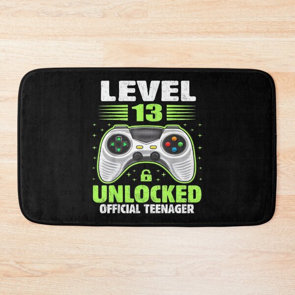 Item preview, Official Teenager 13th Birthday Level 13 Unlocked designed and sold by JanetteNWillis.