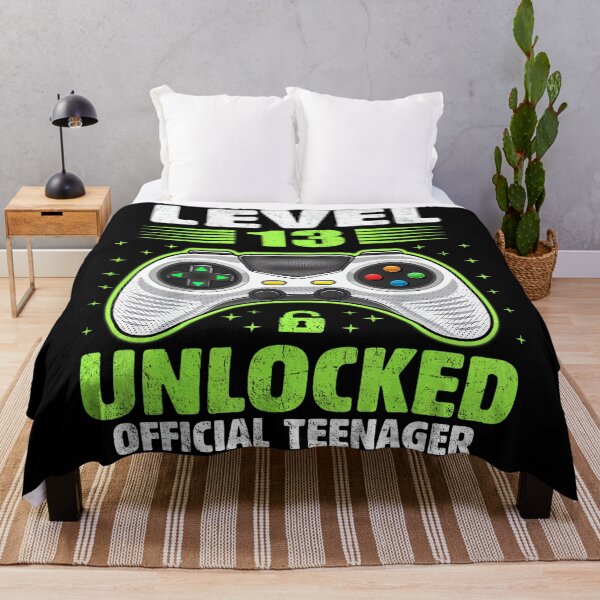 Item preview, Official Teenager 13th Birthday Level 13 Unlocked designed and sold by JanetteNWillis.