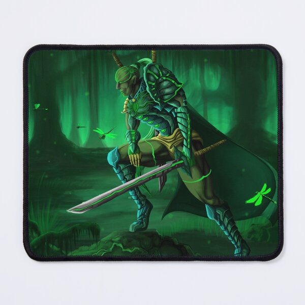 Item preview, Cienega: Emerald Swamp Warrior designed and sold by ArtificeFactory.