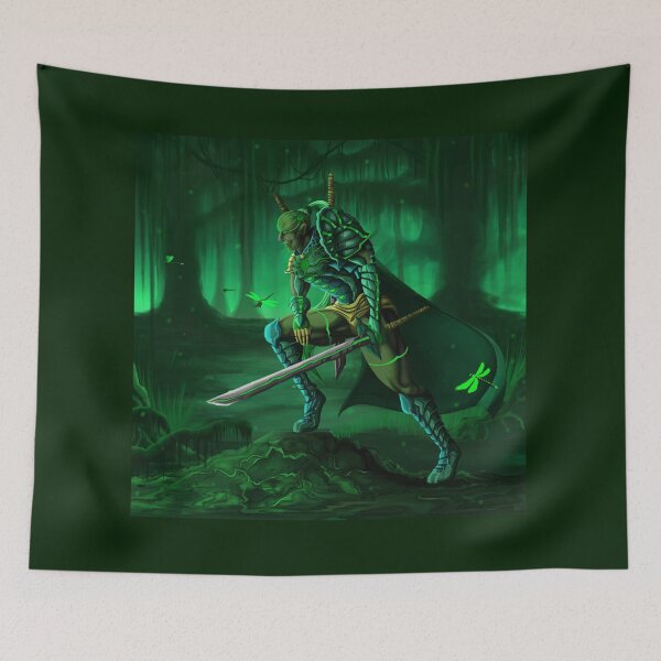 Item preview, Cienega: Emerald Swamp Warrior designed and sold by ArtificeFactory.