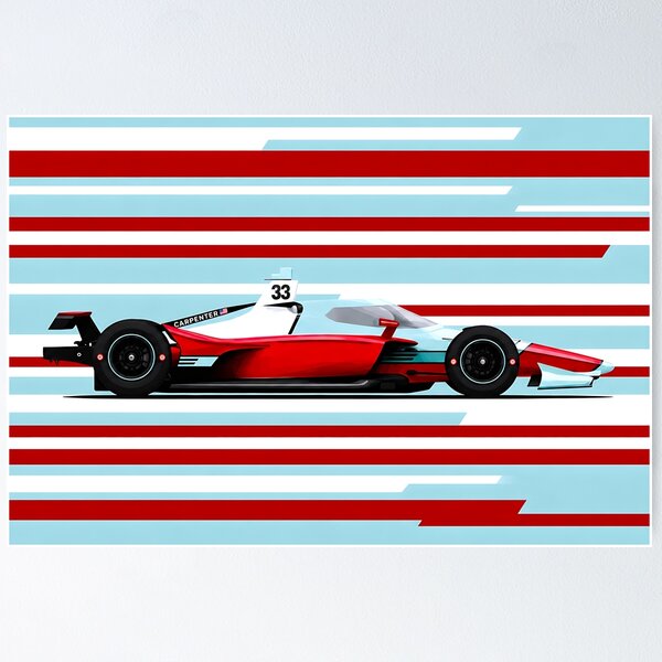 Item preview, Ed Carpenter 2026 Indy 500 #33 Car designed and sold by PitWallArt.
