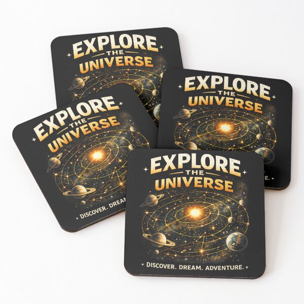 Item preview, Explore The Universe Vintage Space Solar System Astronomy designed and sold by MattyManiac.