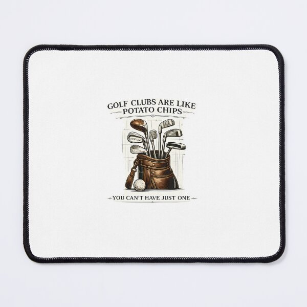 Item preview, Funny Golf Clubs Potato Chips Quote For Dad Golfer designed and sold by chattsuede.