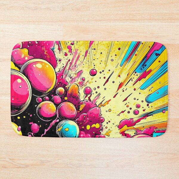 Item preview, Pop Art Comic Book-Style Colorful Abstract Designs designed and sold by DEC02.