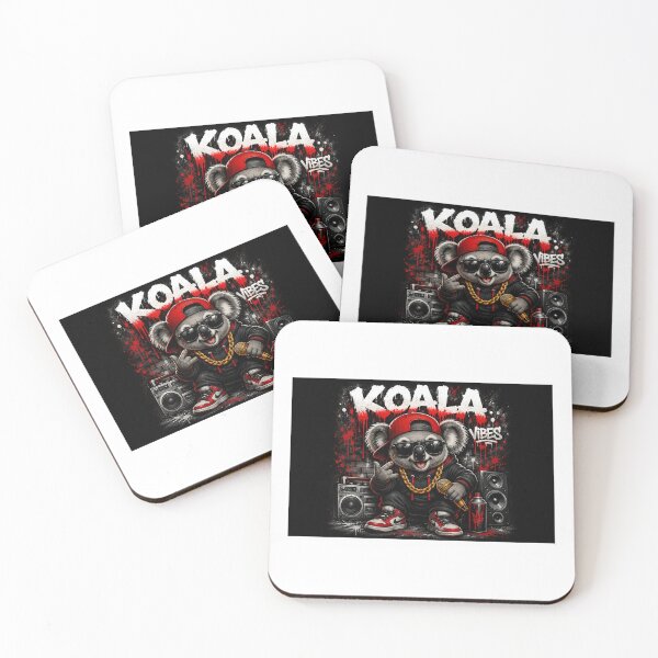 Item preview, Cool Koala Vibes – Urban Hip Hop Graffiti Animal Design designed and sold by Kadi Art Haven .