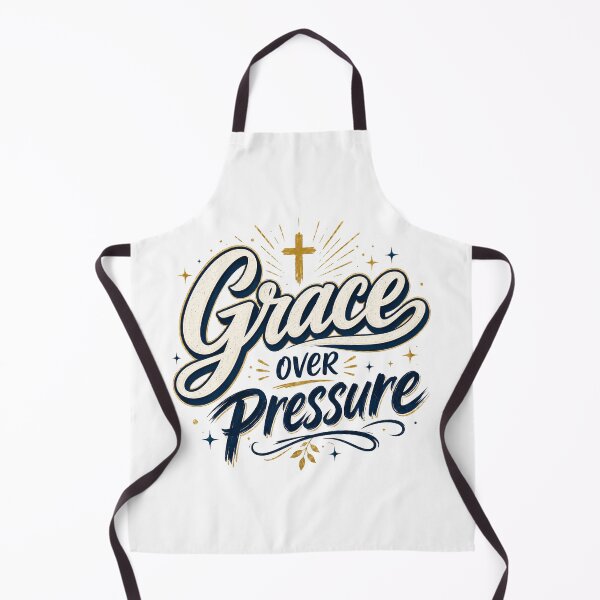 Item preview, Grace Over Pressure Christian Faith Quote designed and sold by NaphDesigns.