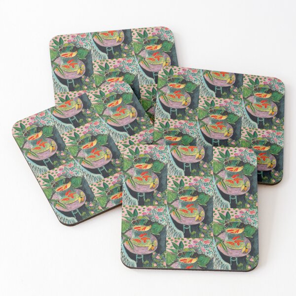 Item preview, Goldfish by Henri Matisse | Colorful Fauvist Still Life Fish & Botanical Wall Art designed and sold by artofuniverse.