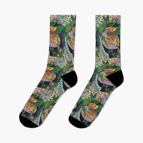 Item preview, Goldfish by Henri Matisse | Colorful Fauvist Still Life Fish & Botanical Wall Art designed and sold by artofuniverse.