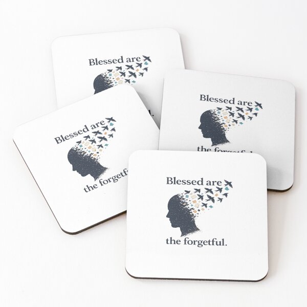 Item preview, Blessed Are The Forgetful Mind Nietzsche Quote designed and sold by chattsuede.